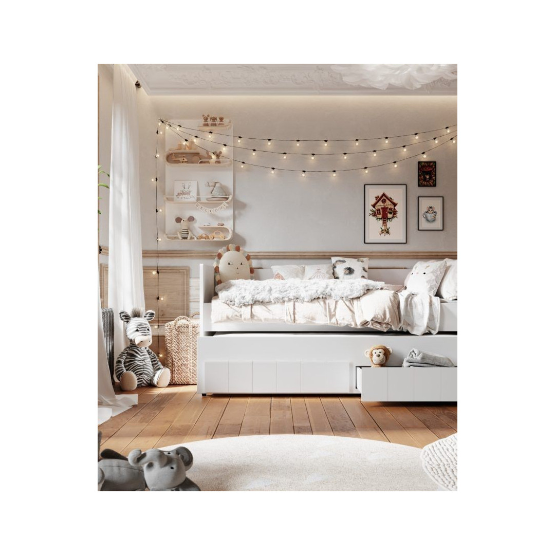 Pinio Calmo Łóżko DAYBED 200X90 Białe