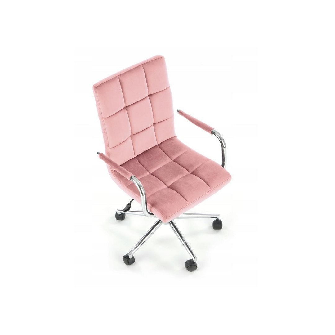 Fotel Obrotowy Gonzo Pudrowy róż - mysweetroom.pl