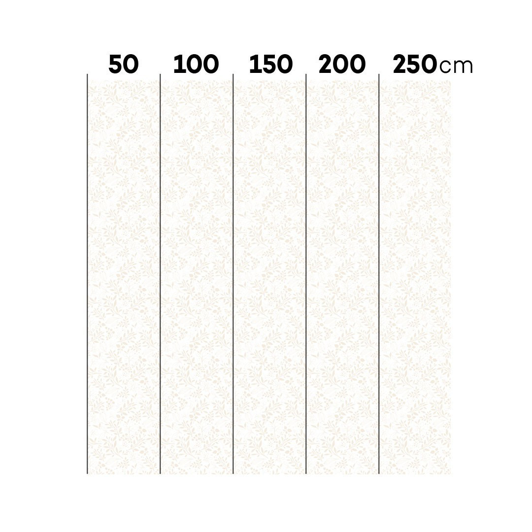 Tapeta SIMPLE subtle flowers beige - Dekornik