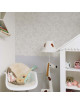 Tapeta SIMPLE subtle flowers gray - Dekornik
