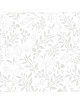 Tapeta SIMPLE subtle flowers gray - Dekornik