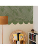 Tapeta CLASSIC big palm leaves green - Dekornik