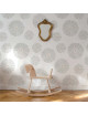 Tapeta CLASSIC graphic flowers light - Dekornik