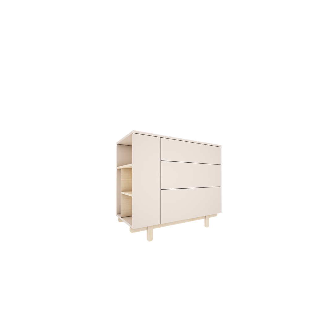Komoda Basic Wood Luck kaszmir