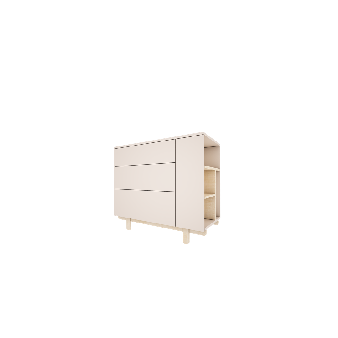 Komoda Basic Wood Luck kaszmir