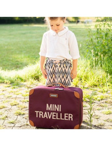 Childhome Walizka dziecięca Mini traveller Aubergine