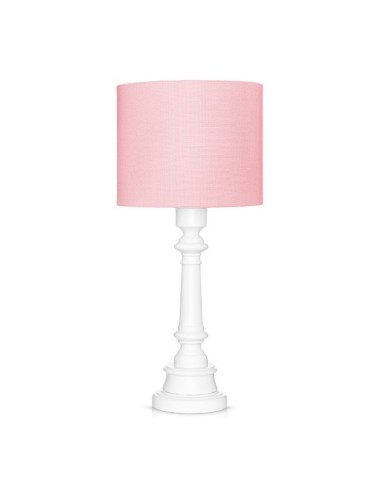 Lampa stojąca różowa -...