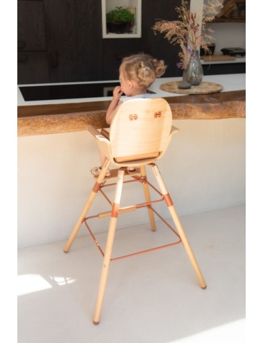 Childhome Krzesełko do karmienia Evowood Natural Rust
