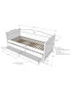 DIANA łóżko podwójne Daybed dla dziewczynki 90x200 - MySweetRoom
