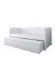 DIANA łóżko podwójne Daybed dla dziewczynki 90x200 - MySweetRoom