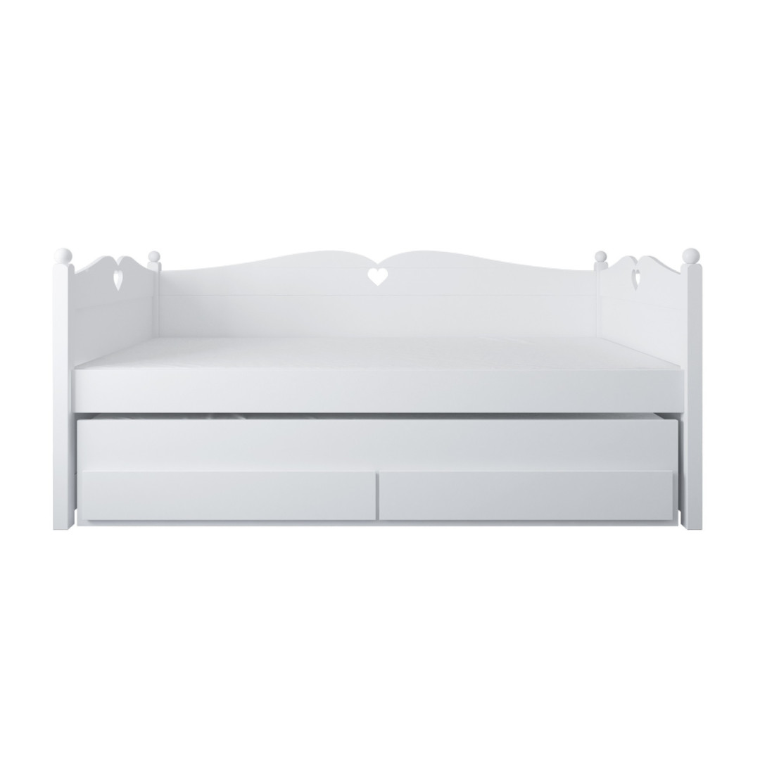 DIANA łóżko podwójne Daybed dla dziewczynki 90x200 - MySweetRoom