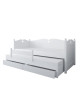 DIANA łóżko podwójne Daybed dla dziewczynki 90x200 - MySweetRoom