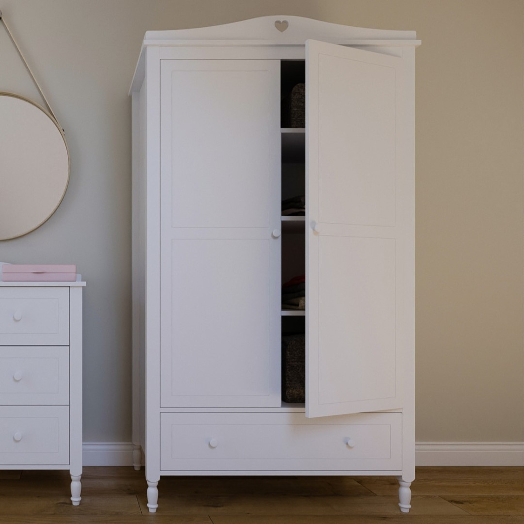 DIANA zdobna szafa dla dziewczynki - MySweetRoom