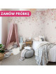 MALUMI TAPETA DO POKOJU DZIECIĘCEGO BUTTERFLIES rose - tapeta dla dziewczynki w motyle i kwiaty