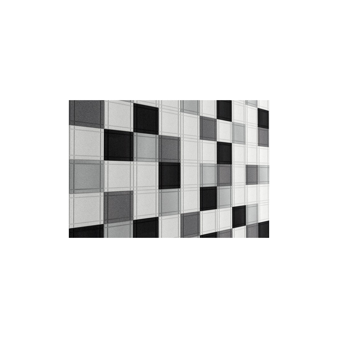 Panele ścienne dekoracyjne dla dzieci Pixel Edge S - FLUFFO (56 kolorów)