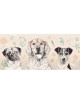 MALUMI TAPETA DO POKOJU DZIECIĘCEGO DOGGIES - beige - tapeta dziecięca z pieskami