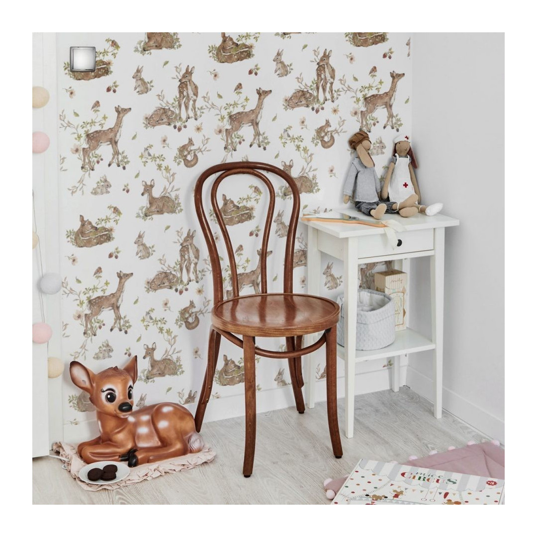 Tapeta Polana Sarenek White