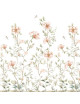 Tapeta Rajski ogród Pastel White