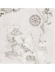 Tapeta Mapa Stories from the Sea Sepia