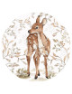 Naklejka DEER IN A CIRCLE
