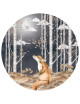 Naklejka FOX IN A CIRCLE