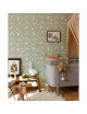 Lace Meadow Green Tapeta - Dekornik