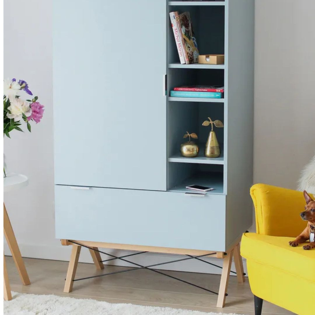 Stylowa Szafa MINKO BASIC MINI z szufladami - MySweetRoom