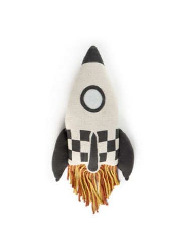 Poduszka rakieta Rocket M, "Mom, I want to be an astronaut" Lorena Canals