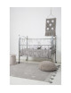 Lorena Canals Dywan bawełniany Hippy Stars Grey 120 x 175 cm