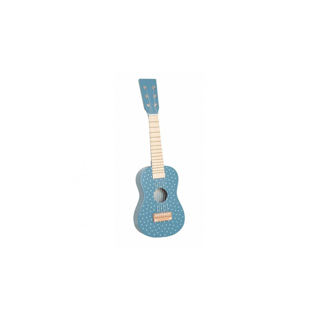 Drewniana gitara niebieska Jabadabado