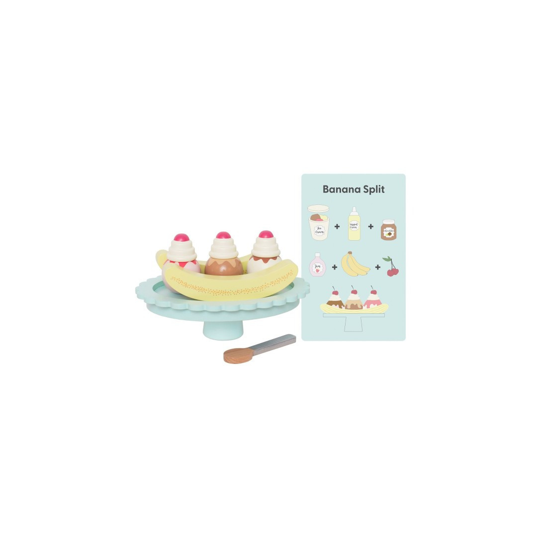 Deser bananowy- banana split Jabadabado