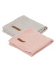 Little Dutch Otulacze 70 x 70 cm (2 szt.) Pure Pink / Grey