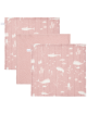 Little Dutch Chusteczki (3 szt.) Ocean Pink