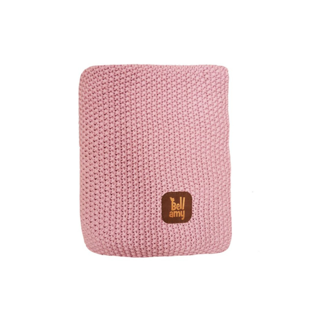 Bawełniany ryżowy kocyk 80x100 rosy