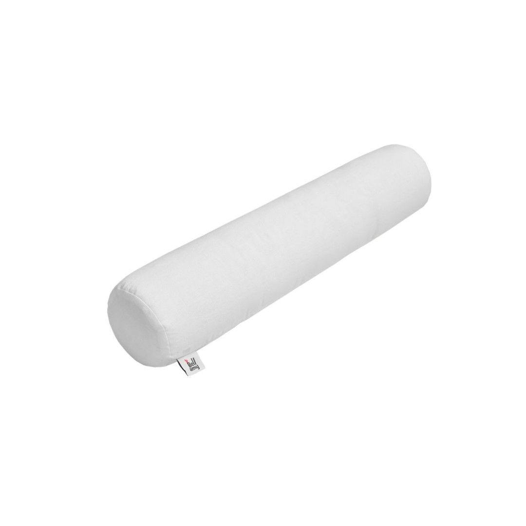 Snowy white lniany wałek