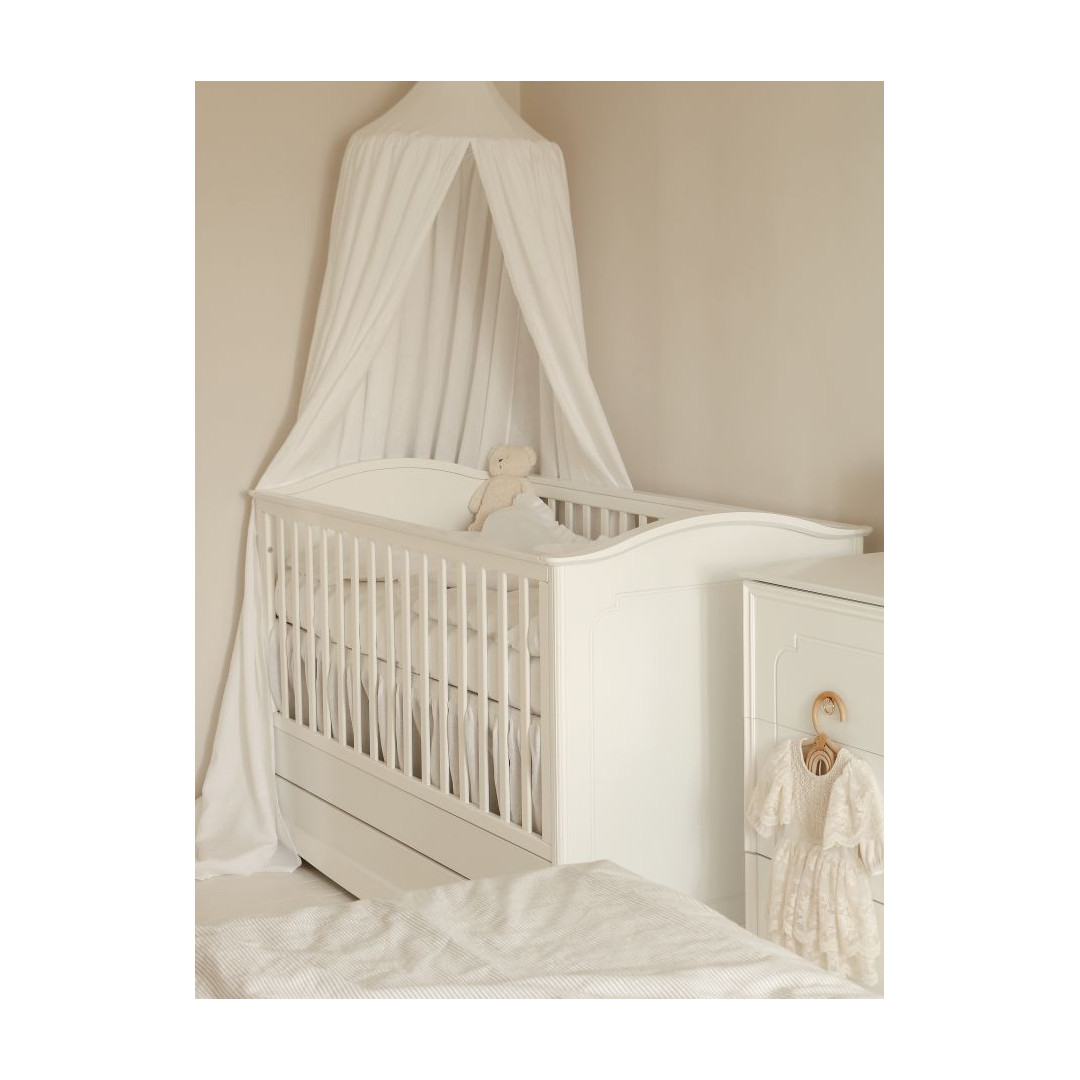 Snowy white lniana pościel 2-el z wypełnieniem M