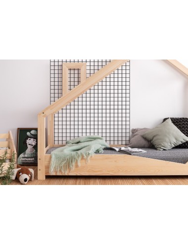 Drewniane łóżko domek Ellie 1