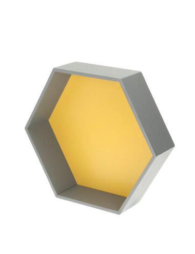 Półka Honeycomb yellow 45x35x15cm