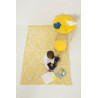 Lorena Canals Dywan bawełniany Hippy Yellow 120 x 160 cm
