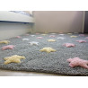 Dywan Tricolor Stars Pink Lorena Canals - MySweetRoom