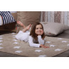 Lorena Canals Dywan bawełniany Linen Stars White 120 x 160 cm