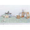 Lorena Canals Dywan bawełniany Trenzas Soft Blue Small 80 x 120 cm
