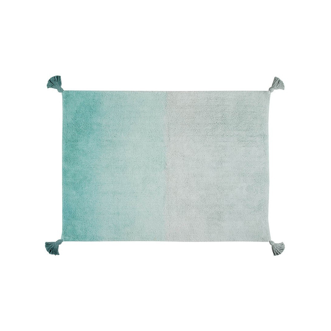 Lorena Canals Dywan bawełniany Degrade Emerald 120 x 160 cm