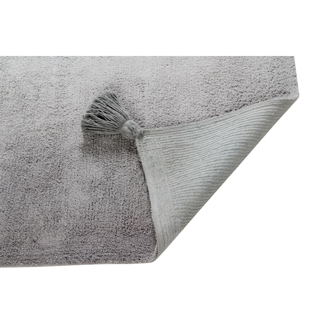 Lorena Canals Dywan bawełniany Degrade Dark Grey-Grey 120 x 160 cm