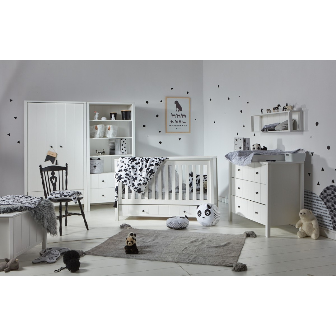 Lorena Canals Dywan bawełniany Degrade Dark Grey-Grey 120 x 160 cm