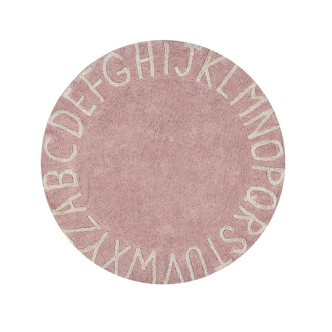 Dywan Round ABC Vintage Nude-Natural  Lorena Canals - MySweetRoom