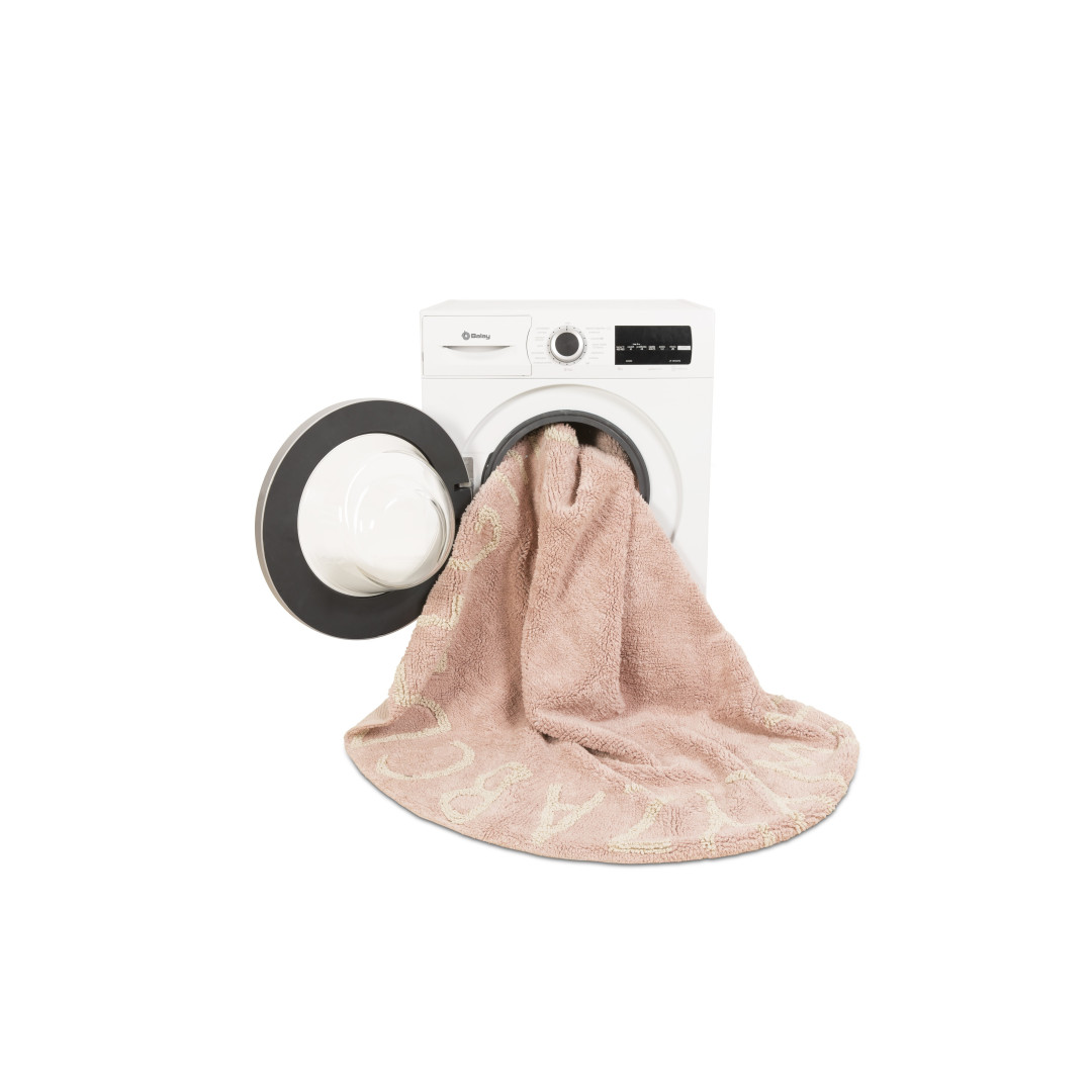 Dywan Round ABC Vintage Nude-Natural  Lorena Canals - MySweetRoom