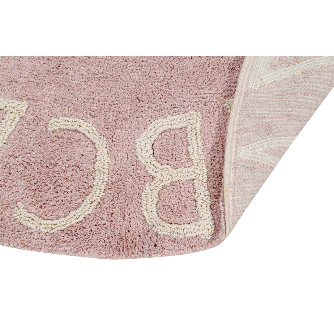 Dywan Round ABC Vintage Nude-Natural  Lorena Canals - MySweetRoom