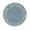 Dywan Round ABC Vintage Azul-Natural Lorena Canals - MySweetRoom