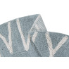 Dywan Round ABC Vintage Azul-Natural Lorena Canals - MySweetRoom